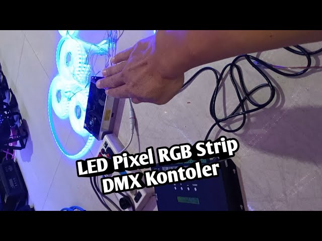 LED Pixel RGB Strip DMX Kontoler