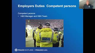 Health & Safety Aspects of COP26 from a Policing Perspective