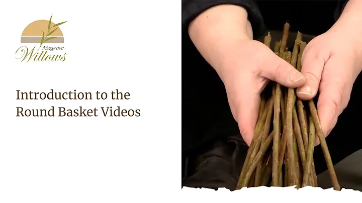How to weave a round willow basket - Trailer