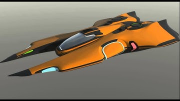 Wraith Rayder Starship 3D print model from CGTrader.com