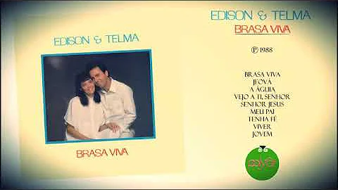 Edison e Telma Brasa Viva 1988 LP Completo