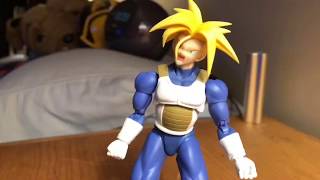 Dragonball stop motion: Trunks Vs robot (FIRST STOP MOTION)