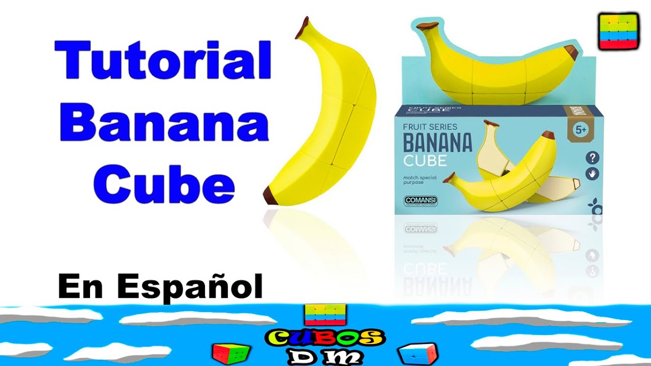 TUTORIAL BANANA CUBE (MODIFICACIÓN 2x2x3) | Tutorial cubo en forma de Banano o Plátano HD en Español
