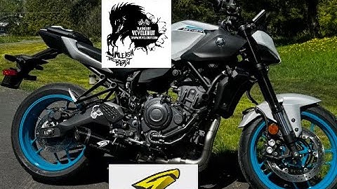 2025 Yamaha MT07 Graves exhaust testing and tuning results: Flashed by Vcyclenut