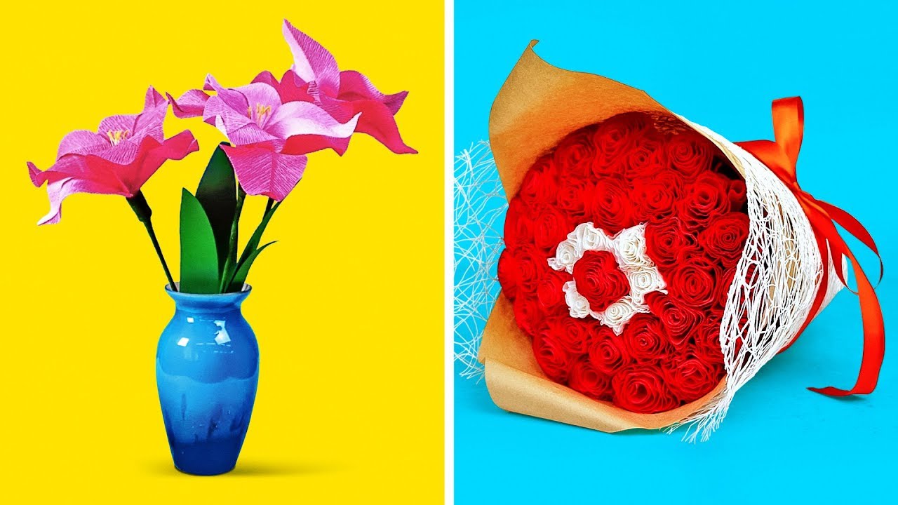 19 CUTE FLOWER CRAFTS TO DECORATE YOUR HOME FOR SPRING