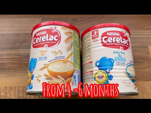 Review : How to make BABY RICE - Nestle CERELAC infant cereals