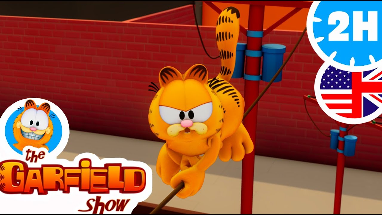 🐱 Garfield and Odie are here! 🐶 - Funny compilation for kids