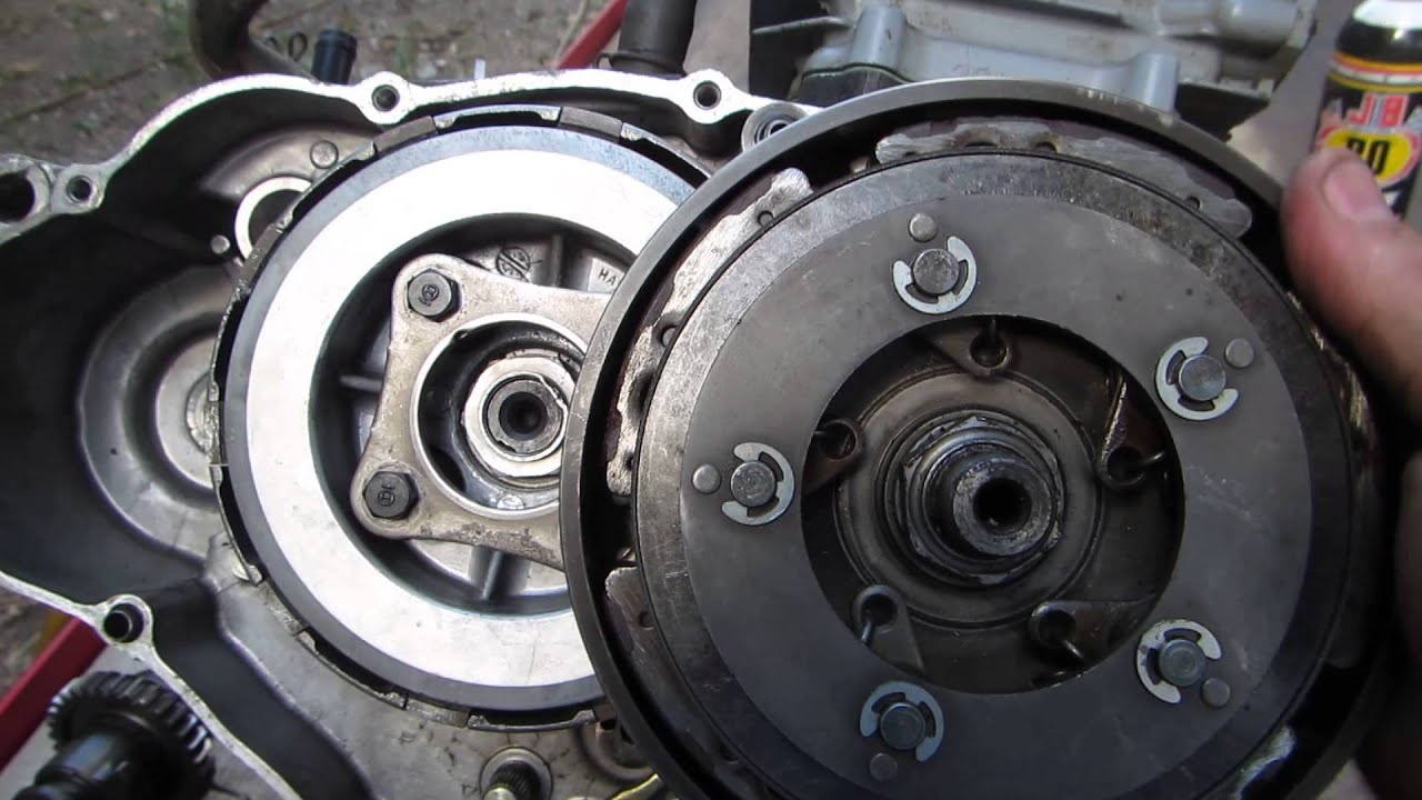 54 gear reduction install in 300 Honda video Dons camera 019 YouTube