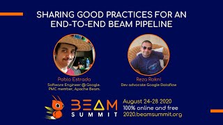 Sharing good practices for an end-to-end Beam pipeline