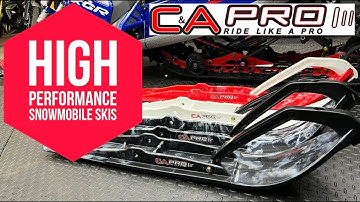 C&A SKIS- HIGH PERFORMANCE SNOWMOBILE SKIS! WHAT MODEL IS BEST FOR YOU?!