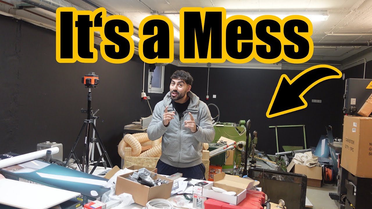 Watch Me Set Up My New Workshop From Scratch! - YouTube