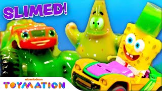 Top 15 SLIME Moments w/ Blaze, Loud House & SpongeBob Toys | Toymation