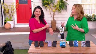 Sprigs Set of 2 Flip ID Wrist Wallets on QVC