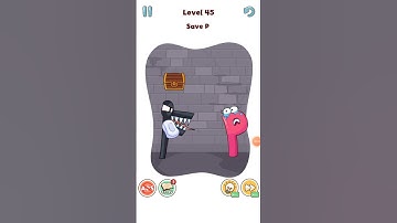 Alphabet DOP:Delete Puzzle!Game level 45 ! ios android walkthrough Sulotion#stargamer#shorts