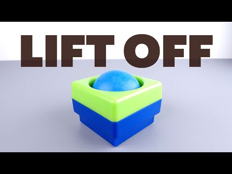 Solve This Puzzle Without Touching It! Lift Off by ThinkFun - Solution Tutorial