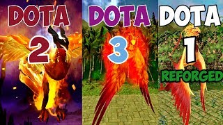 Warcraft III Reforged: DOTA 1 Remastered VS DOTA 2! (2013 VS 2020) MASSIVE 100 Hero Comparison😱