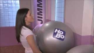 Jessica Biel humping exercise ball Normal Speed