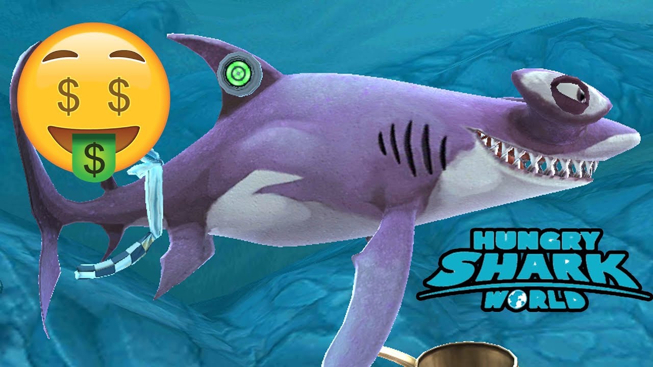 ✔️Hammerhead Shark? Cá Mập Đầu Búa !! - Hungry Shark World - Cá Lớn Nuốt Cá  Bé Game Android, Ios - Youtube