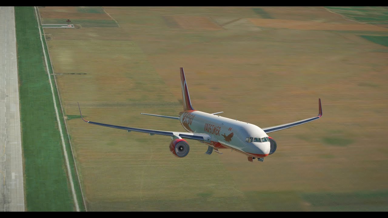 "Летим и поём". Летим. LUKK/UWGG. Кишинёв - Н. Новгород. Сеть Ивао. Boeing 757-F FF (Грузовик)