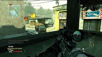 HavK Gaming MW3 Quick Scope & Silent Shot 1st Montage