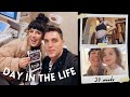 DAY IN THE LIFE | *realistic* 20 weeks pregnant with a toddler | Shenae Grimes Beech