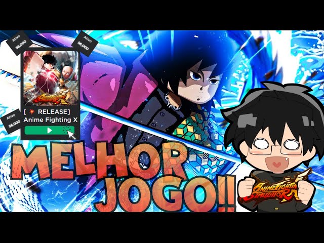 ROBLOX: *NOVO* JOGO COM TODOS OS ANIMES !! Anime Fighting Simulator 