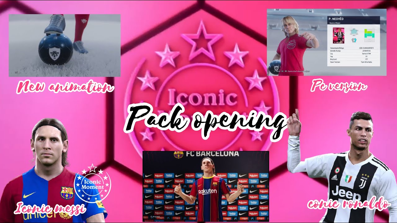 ICONIC MOMENT PACK OPENING - PES 2021 - YouTube