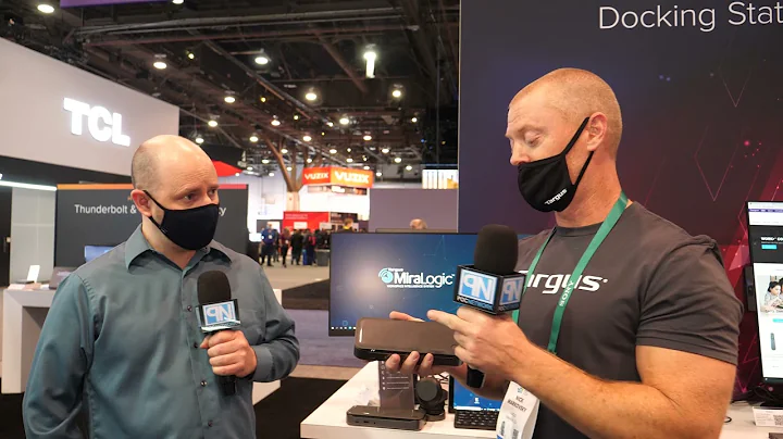 Targus - Quad-4K USB-C Docks (Built-in Biometrics, and more) - Interview - CES 2022 - Poc Network