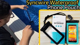 Syncwire Waterproof Phone Pouch From Amazon Ipx8 Waterproof Touch Screen Friendly
