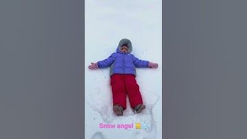 Thumbnail of Making snow angels