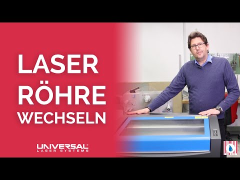 Laser-Röhre wechseln bei ULS Geräten (So geht's RICHTIG in 10 Minuten)