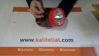 Siler Toss St 2228 Şarjlı El Feneri Projektör - .Kalitelial