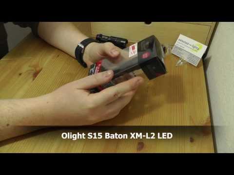 Olight S15 Baton XM-L2 LED (1/3) LED Taschenlampe Flashlight