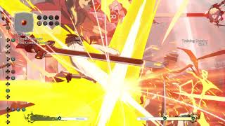 GGST: Chipp counter grab wall break combo