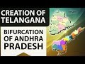 Creation of Telangana, Bifurcation of Andhra Pradesh - APPSC TSPSC - AP Reorganisation Act, 2014