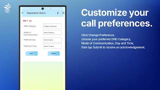 How to Use the DND App on Android | Setting Call & Message Preferences | TRAI Official Guide screenshot 4