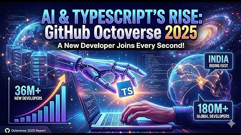 TypeScript SUPERA a Python como lenguaje #1 | GitHub Octoverse 2025
