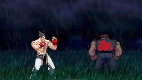 Kazuya Mishima VS Evil Ryu