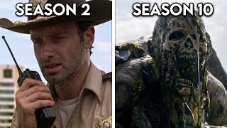 The Opening Of Every The Walking Dead Season 4K Ultra Hd