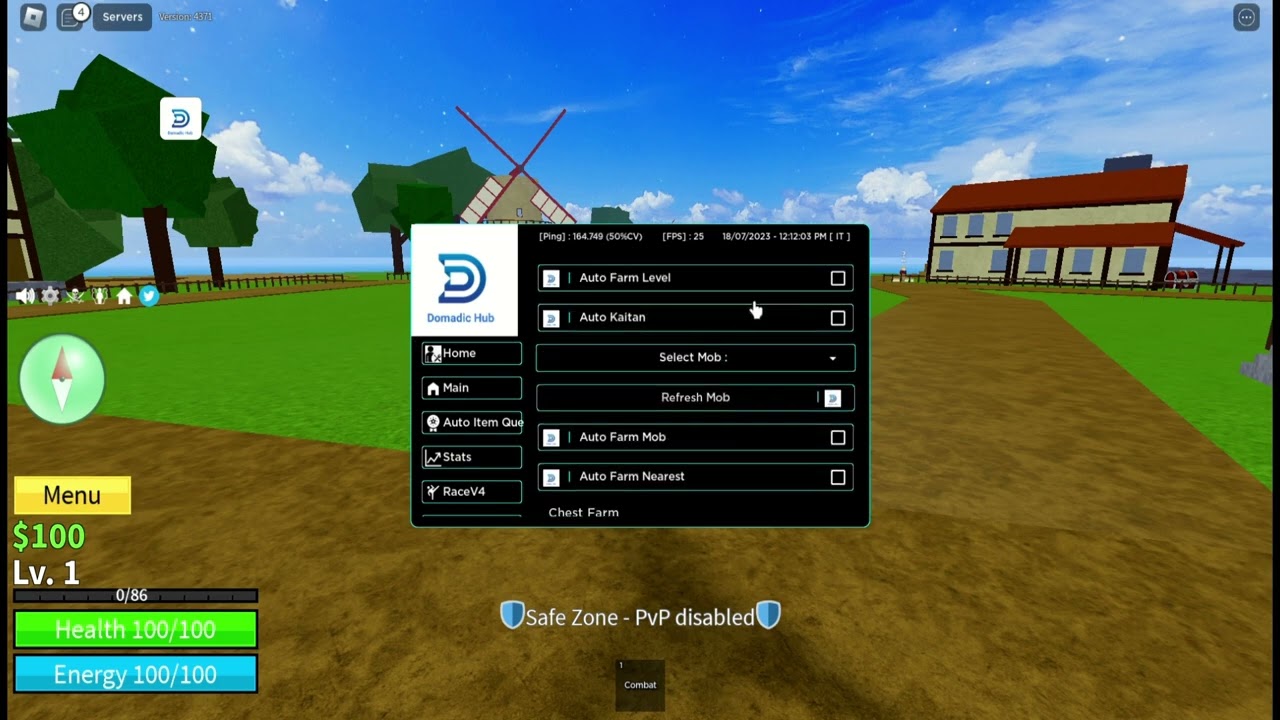 Stream Roblox Blox Fruit Auto Farm Apk from IndiMdiza