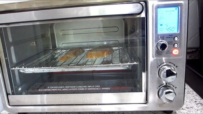 🌰 Hamilton Beach Digital Sure-Crisp Air Fry Toaster Oven Dented‼ see  pictures 40094311934
