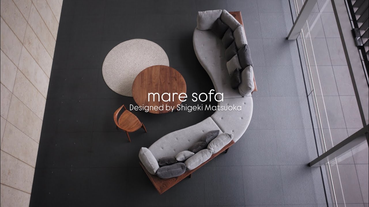 NEW item】 Making of mare sofa - Designed by Shigeki Matsuoka
