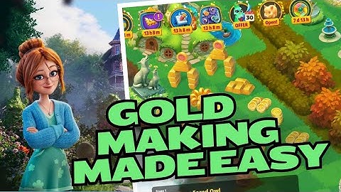 Merge Gardens Gold Making Tips