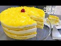 Red Ribbon Mango Supreme - Filipino Mango Chiffon Naked Layer Cake From Scratch | Cooking with Kurt