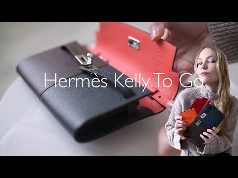 HERMES KELLY WALLET TO GO (WALLET ON CHAIN / WOC) UNBOXING 🧡 REVIEW