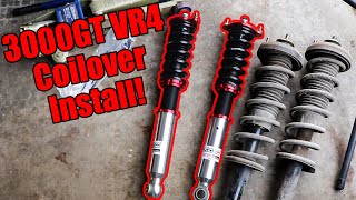 Mitsubishi 3000GT VR4 Coilover Install! by Rosten Drives 3,159 views 2 years ago 11 minutes, 51 seconds