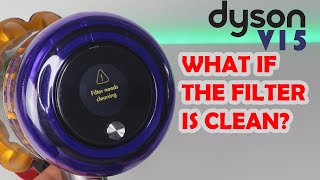 Dyson V15  Filter Needs Cleaning Error  PCB repair