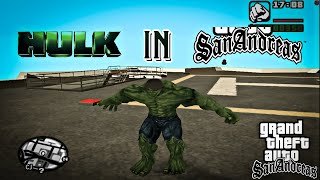 CJ Turn Hulk | GTA SA Hulk Mod | Playing GTA SA As Hulk | SuperHero Mods | Marvel Mods For GTA