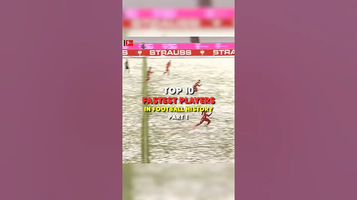TOP 10 FASTEST PLAYERS IN FOOTBALL HISTORY ! part1 #shorts