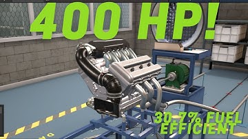 THE MOST EFFICIENT V6 I HAVE EVER BUILT - Automation the car company tycoon